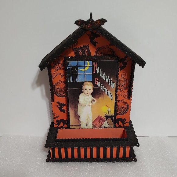 Bethany Lowe Designs Haunted House Container - Picture 1 of 5